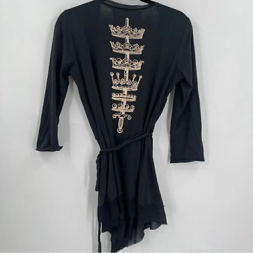 Johnny Was For Love and Liberty Robe Wrapped Blouse - Picture 5 of 8